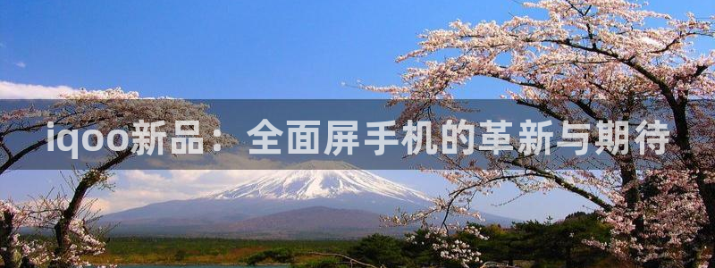 蓝冠娱乐网页登录入口官网：iqoo新品：全面屏手机的革新与期