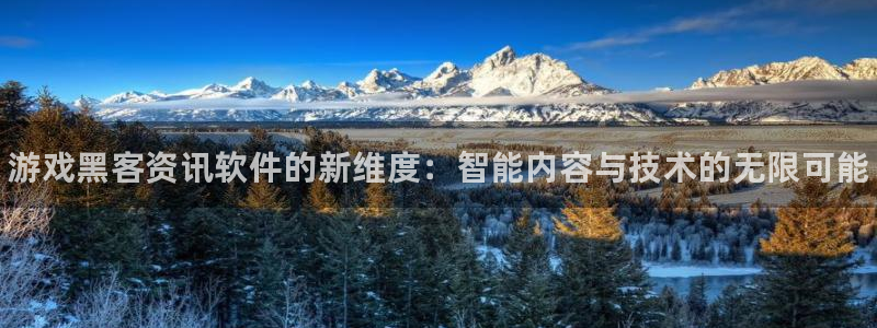 蓝冠娱乐官方平台：游戏黑客资讯软件的新维度：智能内容与技术的
