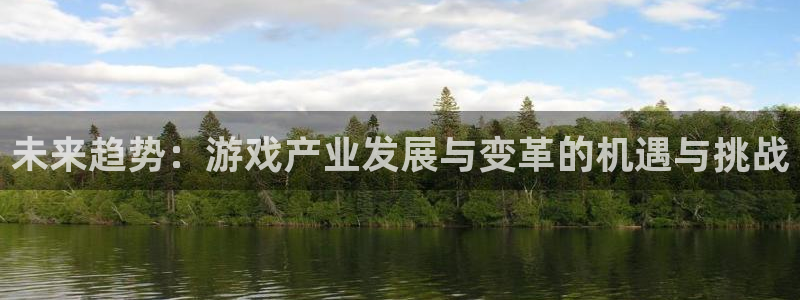 蓝冠怎么样：未来趋势：游戏产业发展与变革的机遇与挑战